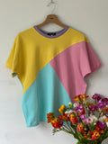 Three-Color Cotton Stretch Women's T-Shirt