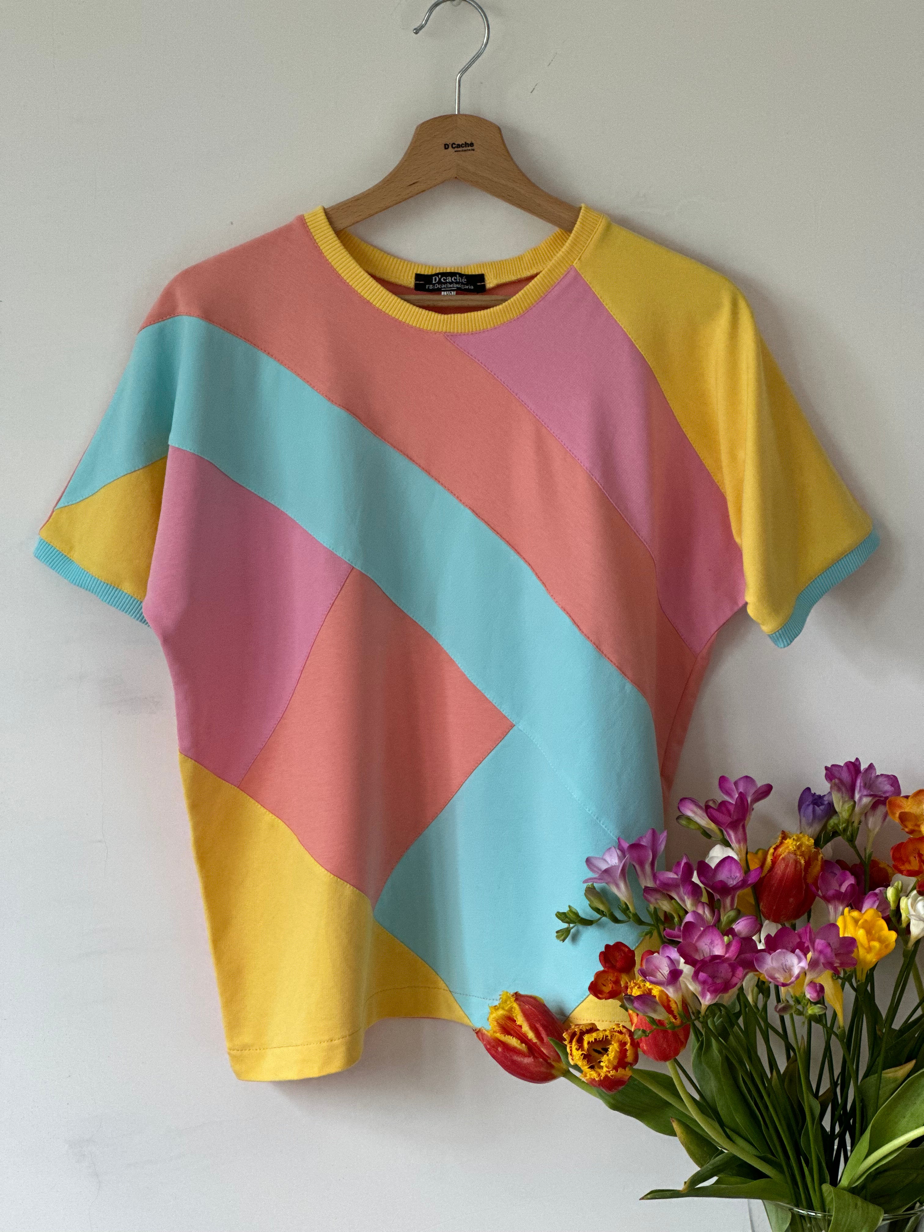 Multicolor Cotton T-Shirt – Comfortable & Stylish