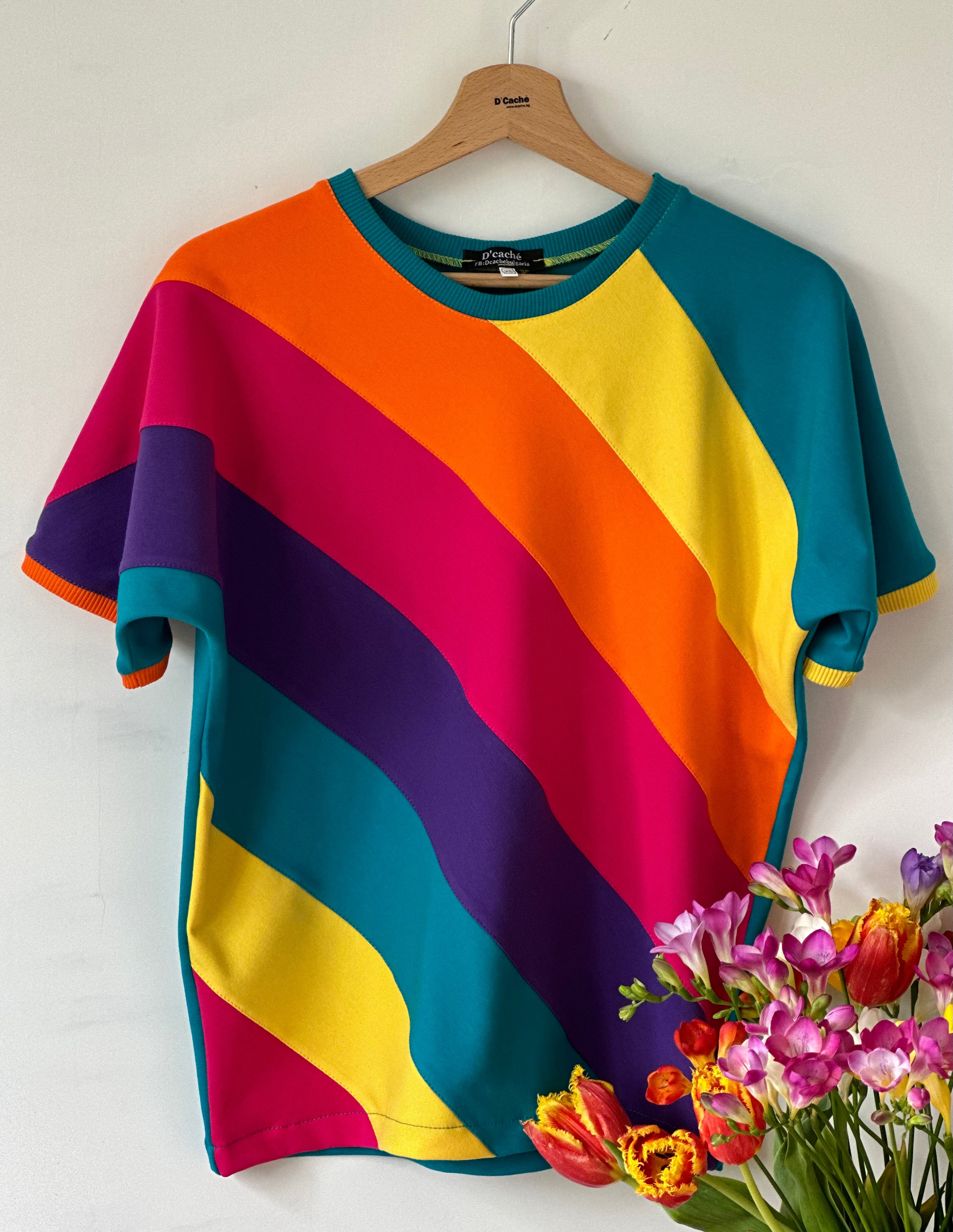 Multicolor Cotton T-Shirt – Comfortable & Stylish