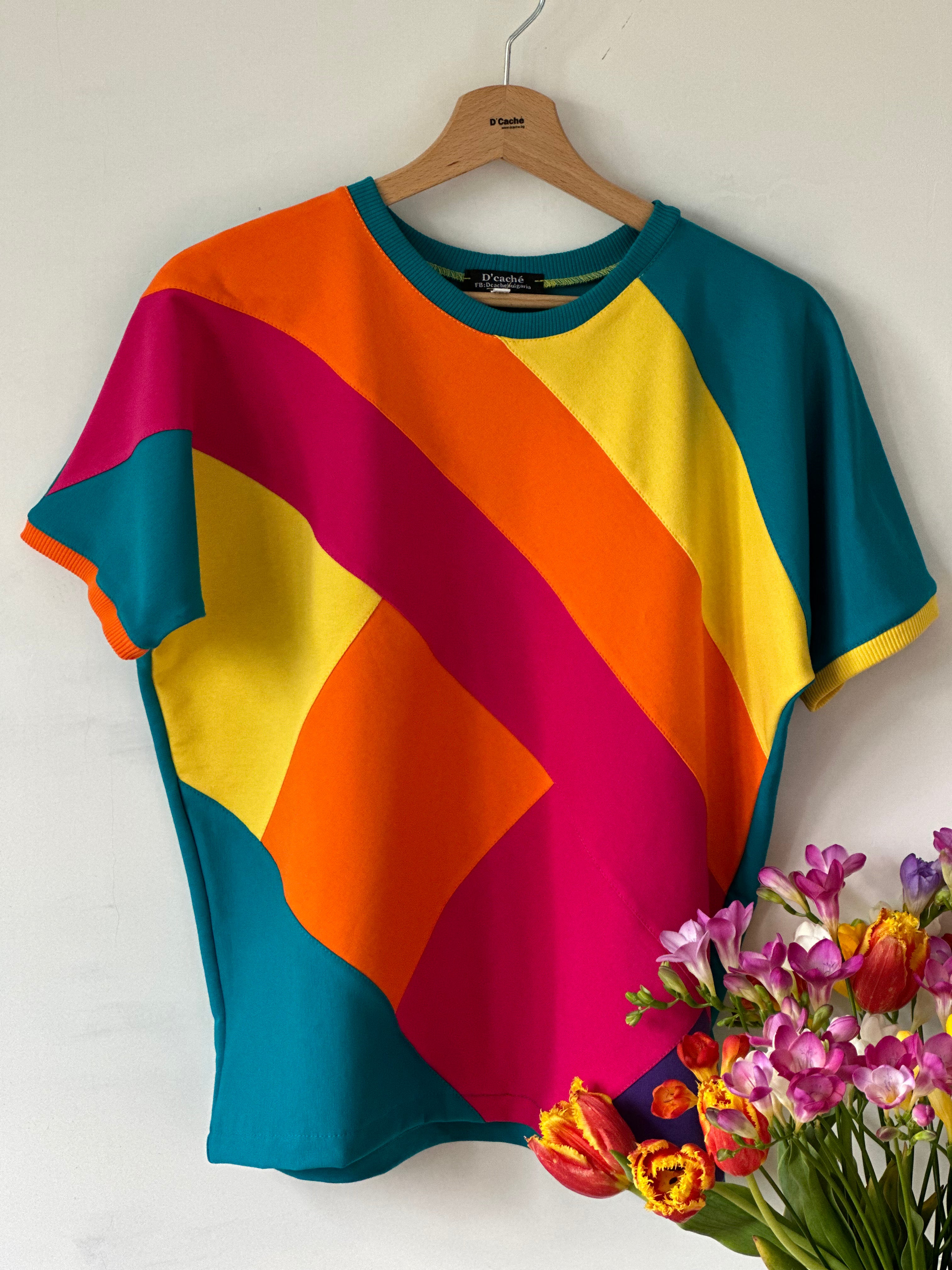 Multicolor Cotton T-Shirt – Comfortable & Stylish