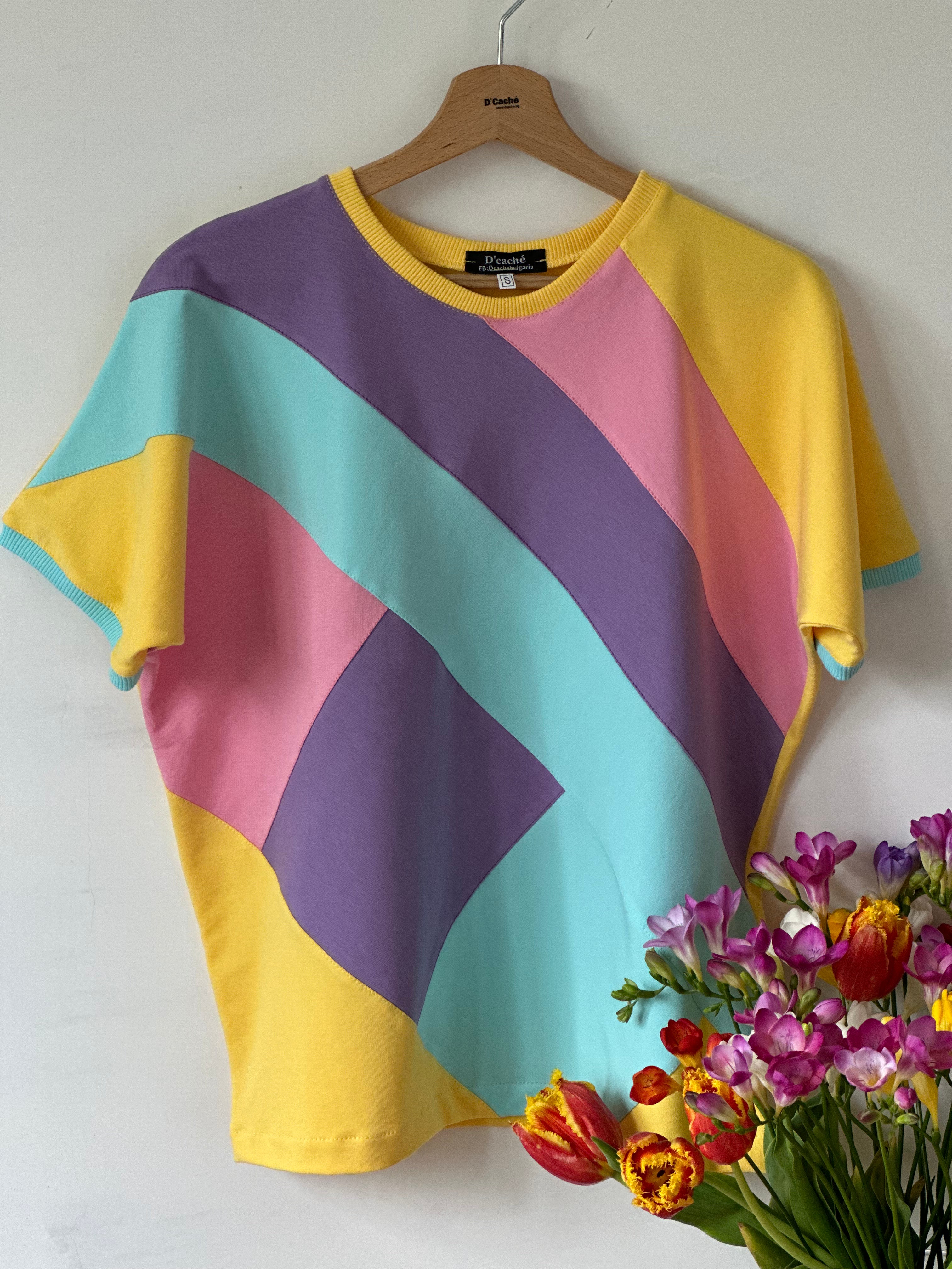 Multicolor Cotton T-Shirt – Comfortable & Stylish