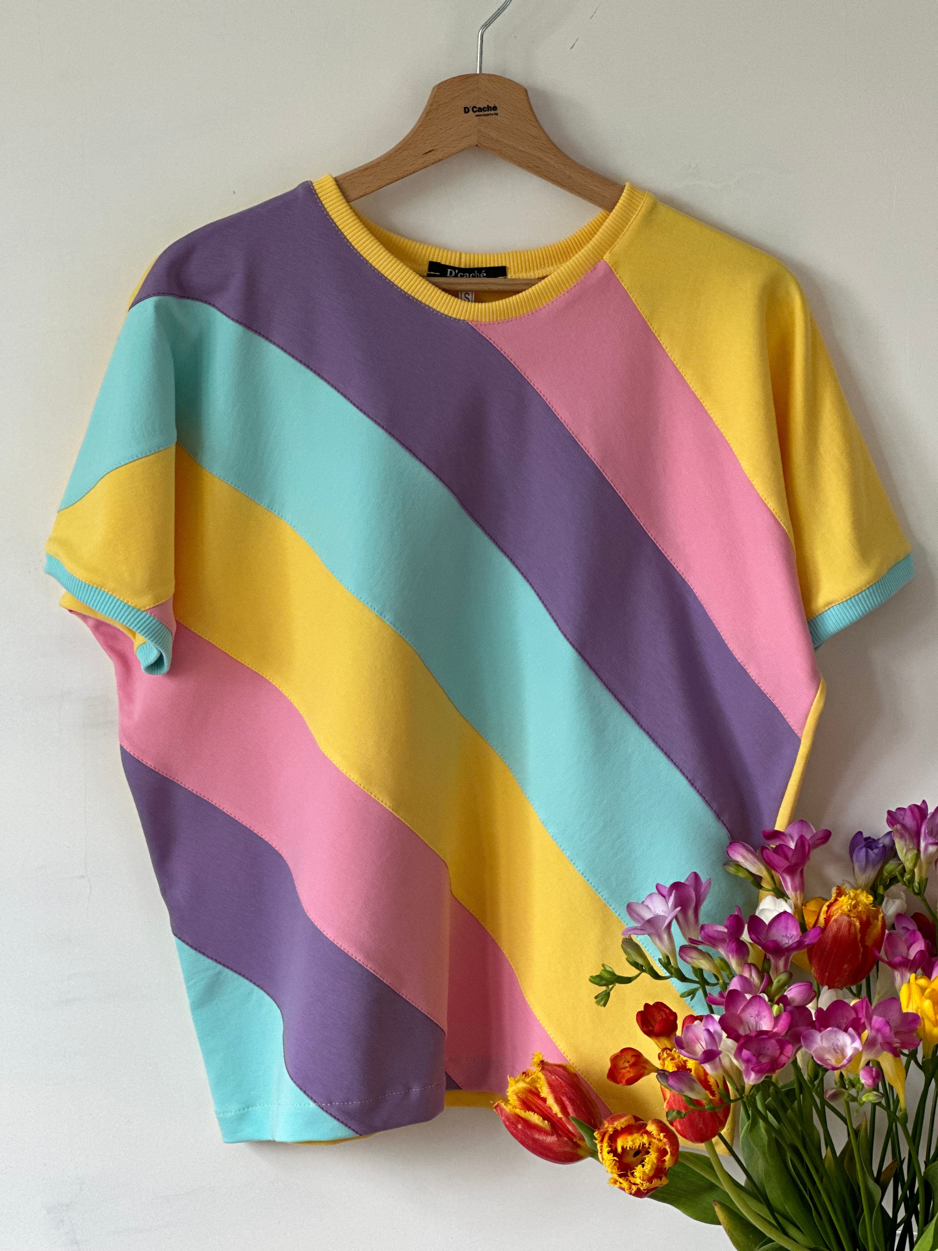 Multicolor Cotton T-Shirt – Comfortable & Stylish