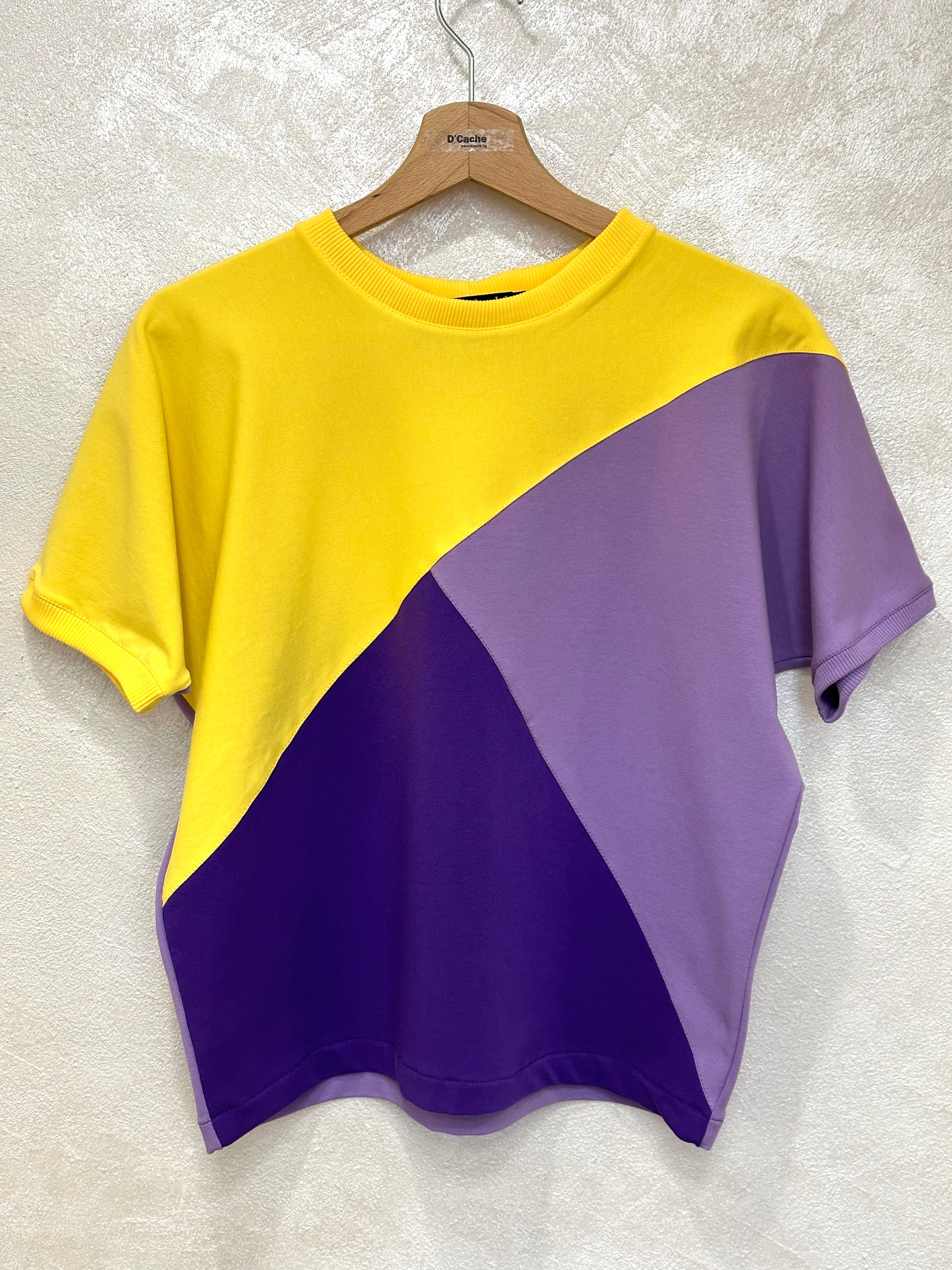 Three-Color Cotton Stretch Women's T-Shirt