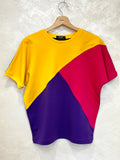 Three-Color Cotton Stretch Women's T-Shirt