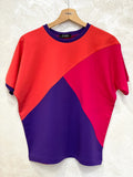 Three-Color Cotton Stretch Women's T-Shirt