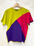 Three-Color Cotton Stretch Women's T-Shirt