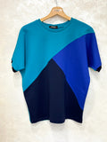 Three-Color Cotton Stretch Women's T-Shirt