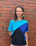 Three-Color Cotton Stretch Women's T-Shirt